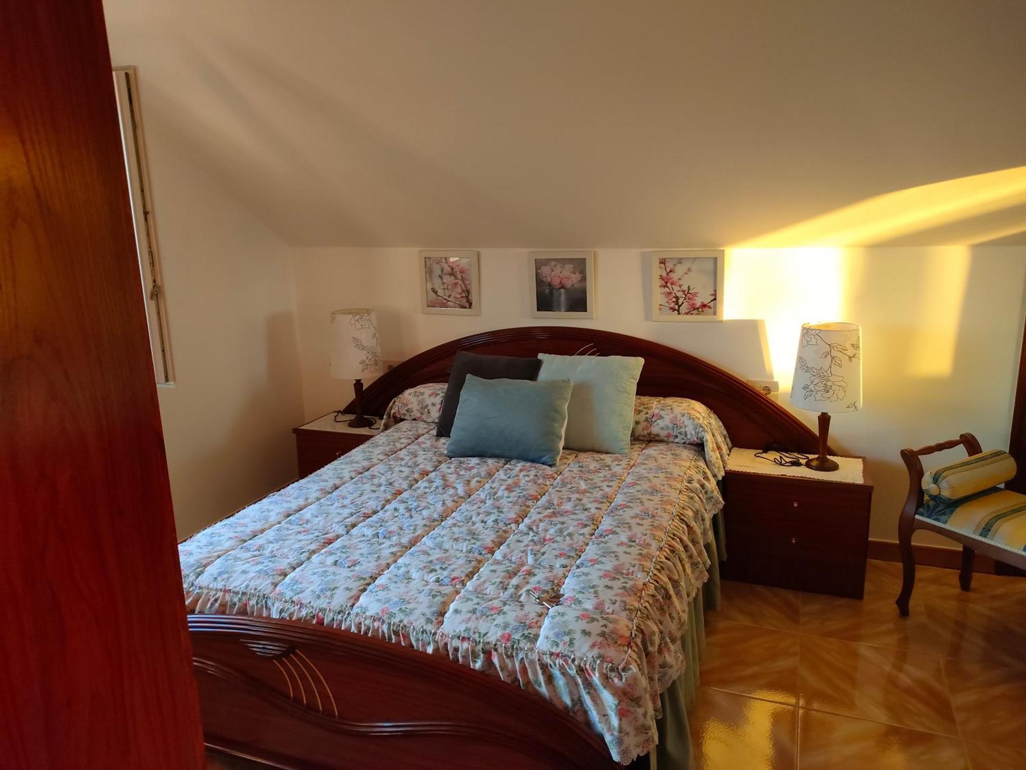 Apartamento Loft A Estivada Rosal Bagian luar foto